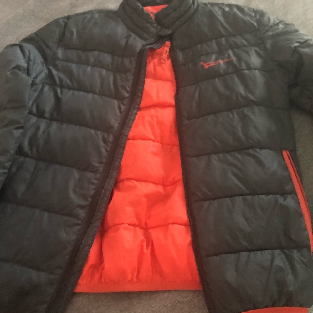 Boys 10-12 youth Hawks and Co slick coat